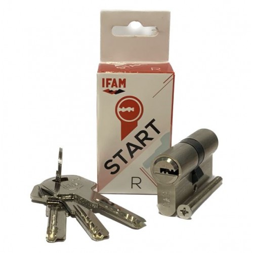 CILINDRO START R STR3030N KA01 - 30 x 30 - LLAVES IGUALES - EMBRAGUE SIMPLE - LEVA LARGA - NÍQUEL